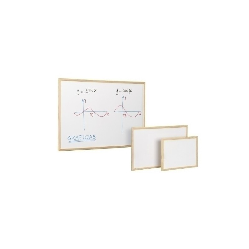 502-1-PIZARRA BLANCA MARCO PINO 30X40 precio por 1 unidades