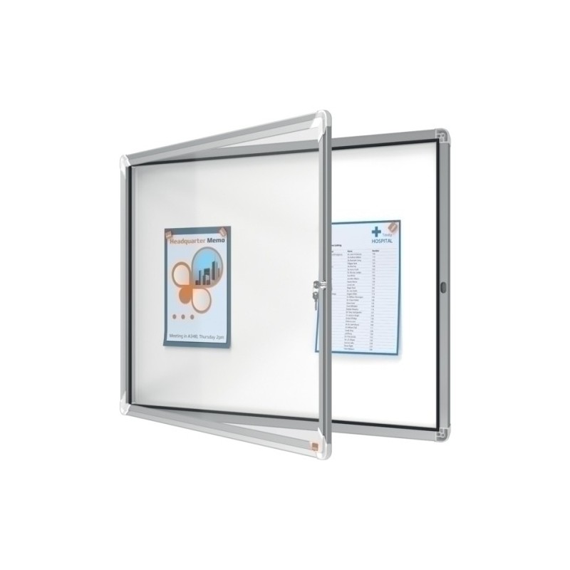 1902579-VITRINA NOBO DE EXTERIOR 8 HOJAS A4 precio por 1 unidades