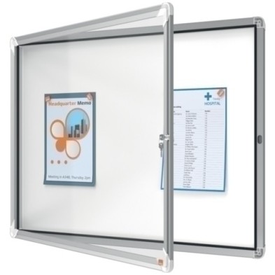1902579-VITRINA NOBO DE EXTERIOR 8 HOJAS A4 precio por 1 unidades