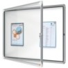 1902579-VITRINA NOBO DE EXTERIOR 8 HOJAS A4 precio por 1 unidades