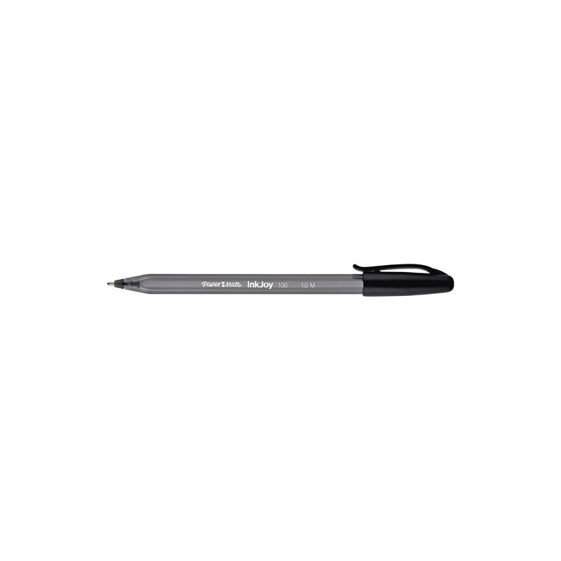 S0957120-BOLIGRAFO PAPER MATE INKJOY 100 CAP NEGR