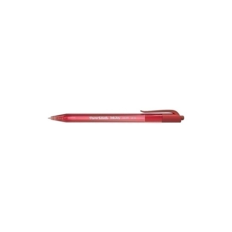 S0957050-BOLIGRAFO PAPER MATE INKJOY 100 RT ROJO