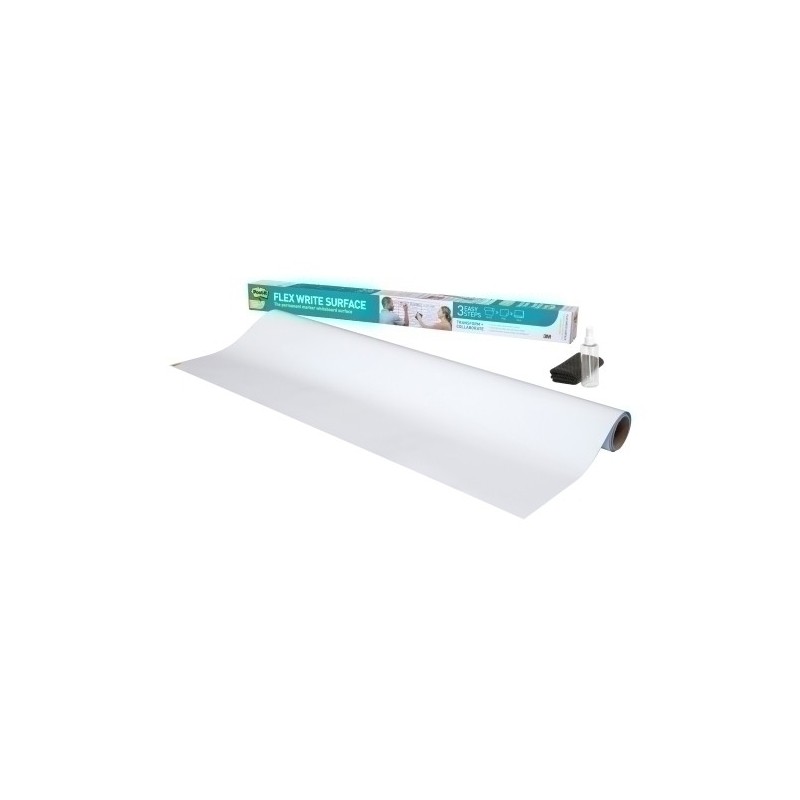 FWS6x4-PIZARRA BLANCA ROL.ADHE. POST-IT 121.9x1 precio por 6 unidades