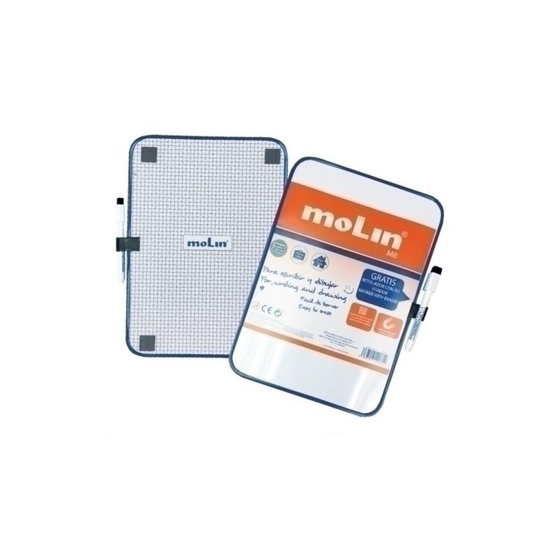 RWB226WB-A4-PIZARRA BLANCA MOLIN A4 21X30CM precio por 1 unidades