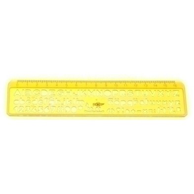 260-6-PLANTILLA ROTULACION 6mm precio por 20 unidades