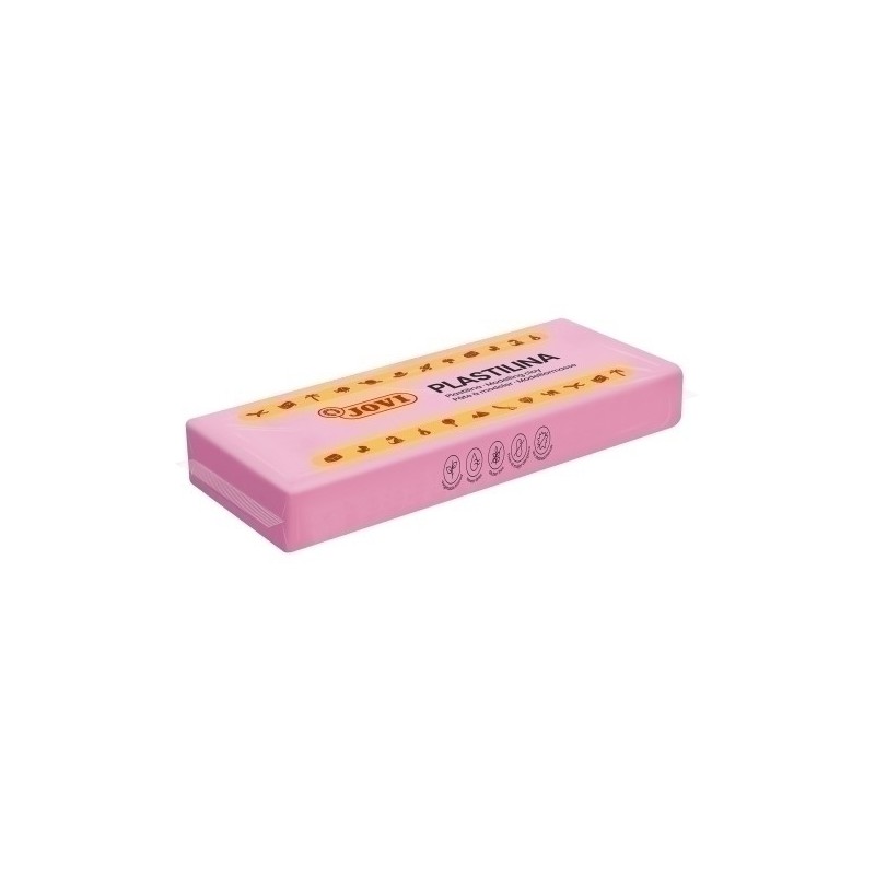 7107-PLASTILINA JOVI 71 PAST. ROSA C/15 precio por 1 unidades