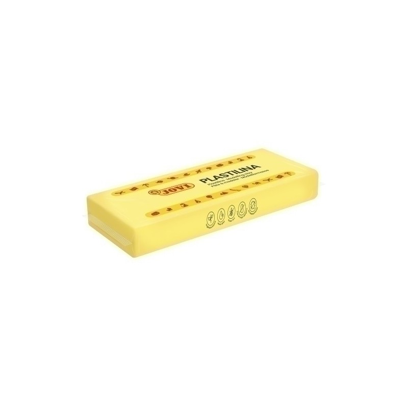 7102-PLASTILINA JOVI 71 PAST. AMARILLO C/15 precio por 1 unidades