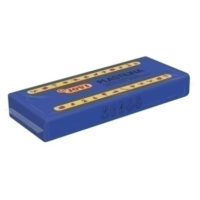 7113-PLASTILINA JOVI 71 PAST. AZUL OSC. C/15 precio por 1 unidades