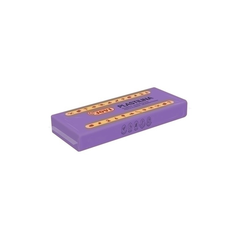 7114-PLASTILINA JOVI 71 PAST. LILA C/15 precio por 1 unidades