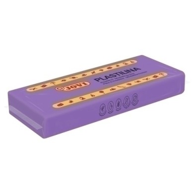 7114-PLASTILINA JOVI 71 PAST. LILA C/15 precio por 1 unidades