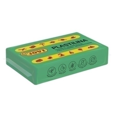7010-PLASTILINA JOVI 70 PAST. VERDE CL. C/30 precio por 1 unidades
