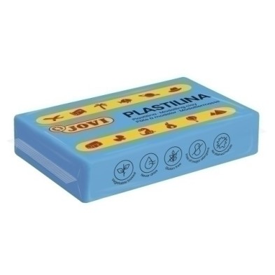 7012-PLASTILINA JOVI 70 PAST. AZUL CLARO C/30 precio por 1 unidades