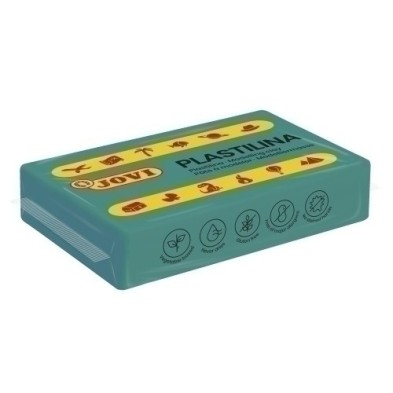 7011-PLASTILINA JOVI 70 PAST. VERDE OSC. C/30 precio por 1 unidades