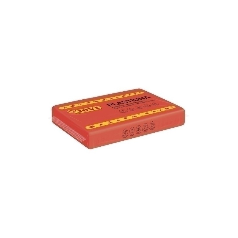 7205-PLASTILINA JOVI 72 PAST. ROJO C/15 precio por 1 unidades