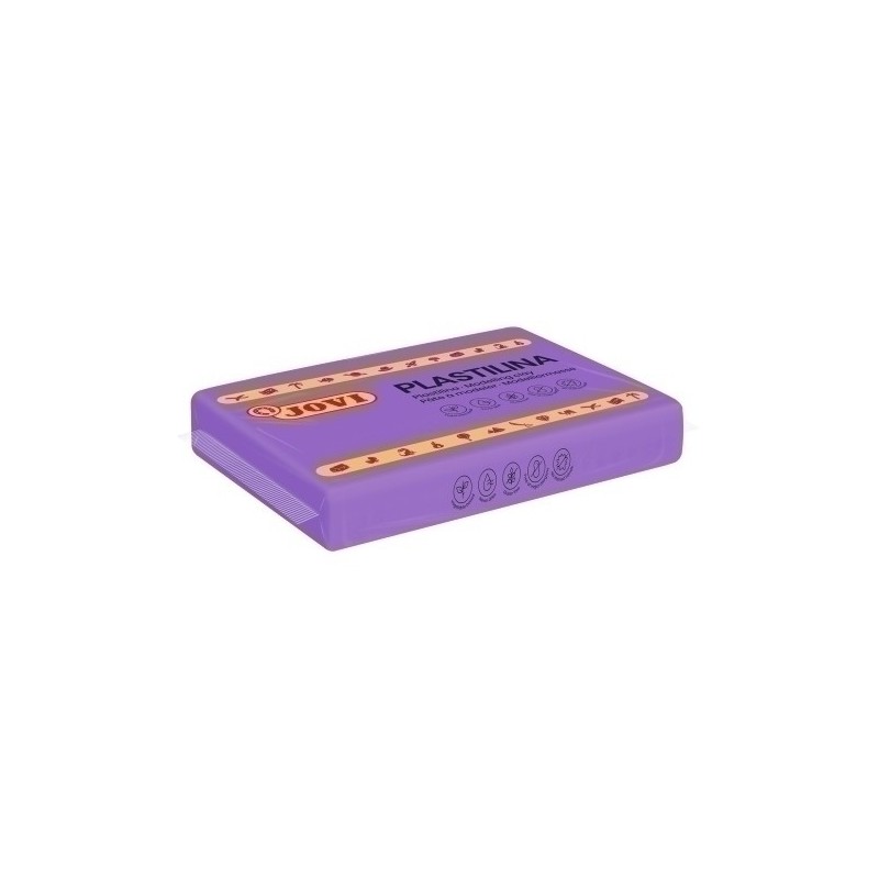 7214-PLASTILINA JOVI 72 PAST. LILA C/15 precio por 1 unidades