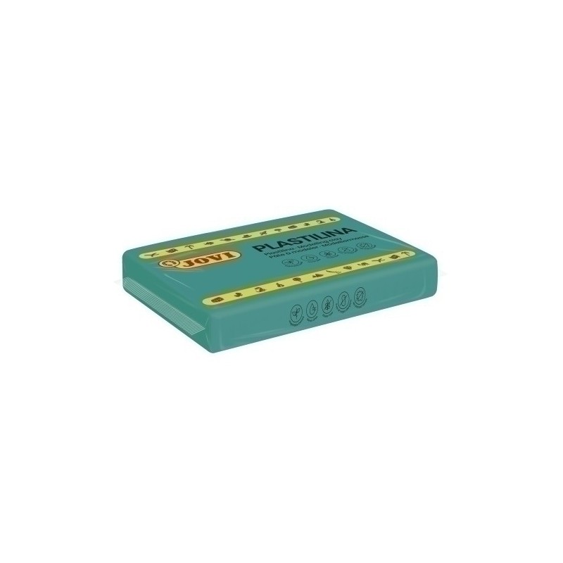7211-PLASTILINA JOVI 72 PAST. VERDE C/15 precio por 1 unidades