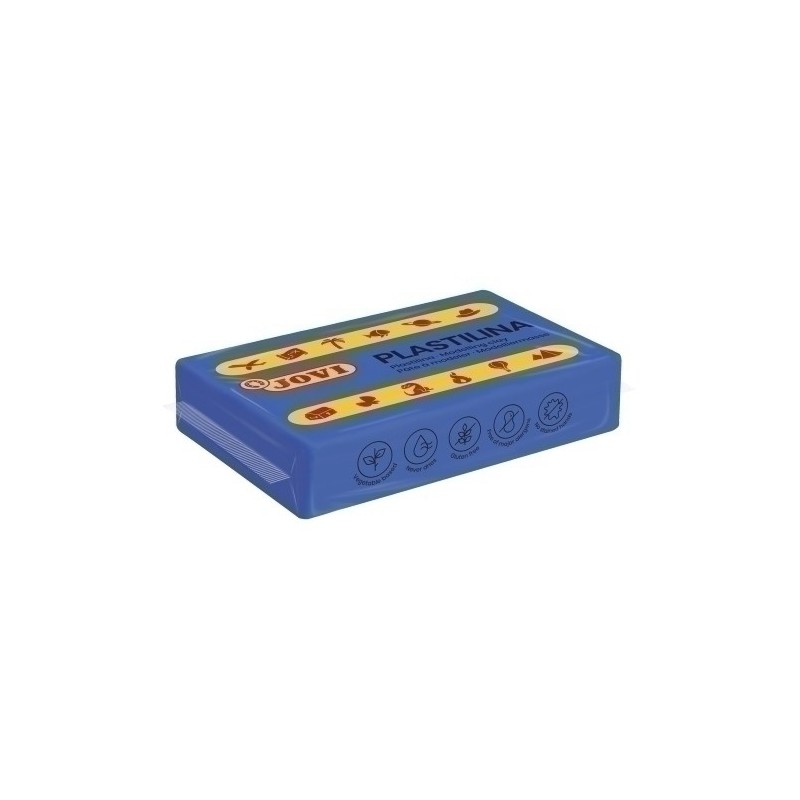 7013-PLASTILINA JOVI 70 PAST. AZUL OSC. C/30 precio por 1 unidades