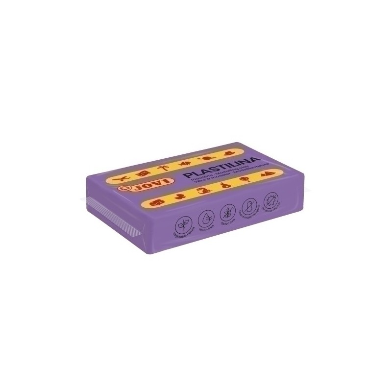 7014-PLASTILINA JOVI 70 PAST. LILA C/30 precio por 1 unidades