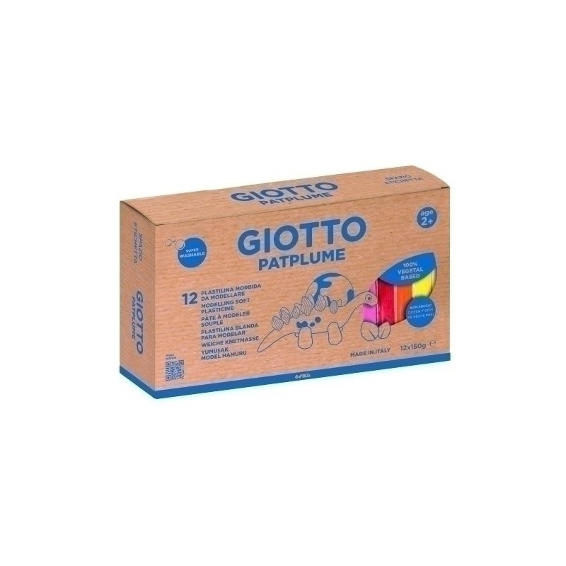 F51190000-PLASTILINA G.PATPLUME 150 SURTIDO C/12 precio por 1 unidades