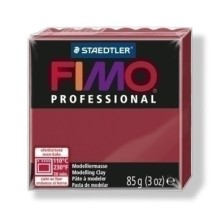 8004-23-PASTA MODELAR FIMO PROF. BURDEOS 85GR precio por 4 unidades