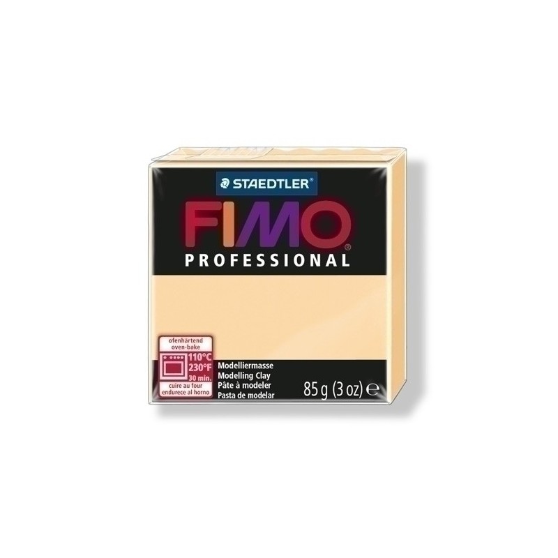 8004-02-PASTA MODELAR FIMO PROF. CHAMPAGNE 85GR precio por 4 unidades
