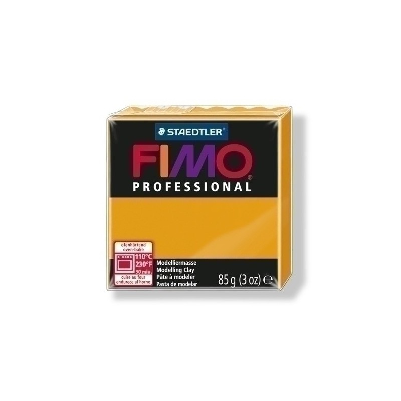 8004-17-PASTA MODELAR FIMO PROF. OCRE 85GR precio por 4 unidades