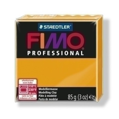 8004-17-PASTA MODELAR FIMO PROF. OCRE 85GR precio por 4 unidades