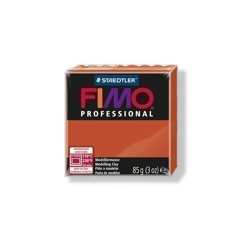 8004-74-PASTA MODELAR FIMO PROF. TERRACOTA 85GR precio por 4 unidades