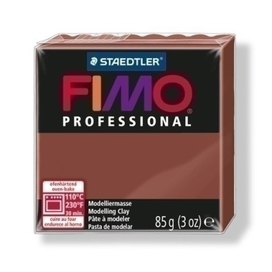 8004-77-PASTA MODELAR FIMO PROF. CHOCOLATE 85GR precio por 4 unidades