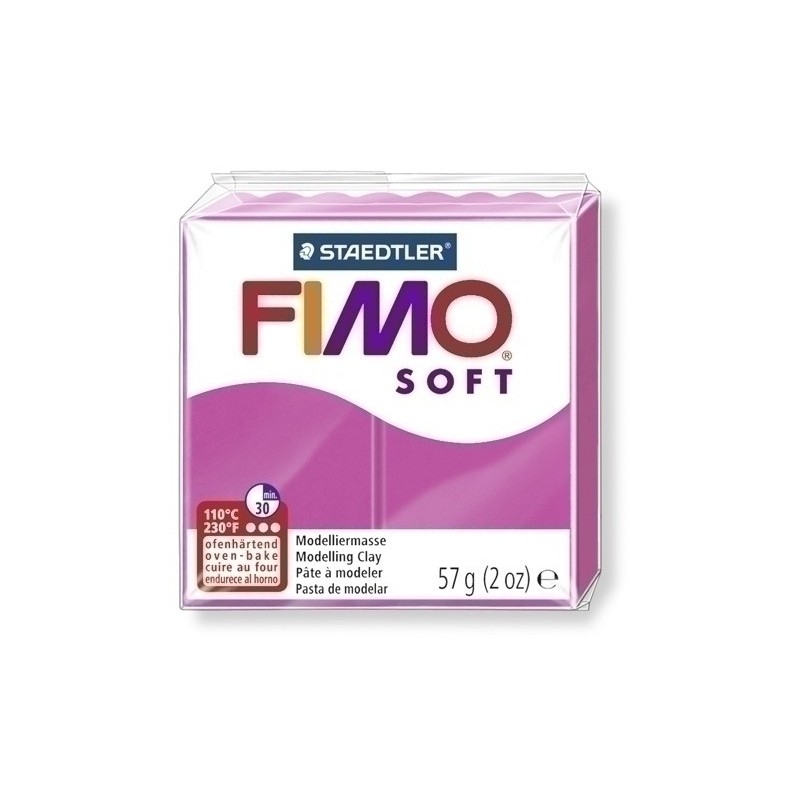 8020-22-PASTA MODELAR FIMO SOFT FRAMBUESA 57GR precio por 6 unidades