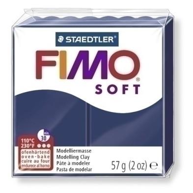 8020-35-PASTA MODELAR FIMO SOFT AZUL WINDSOR 57G precio por 6 unidades