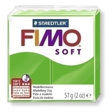 8020-53-PASTA MODELAR FIMO SOFT VERDE TROP. 57GR precio por 6 unidades
