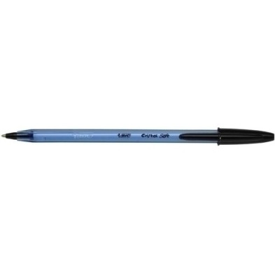 951433-BOLIG.BIC CRISTAL  SOFT NEGRO precio por 50 unidades