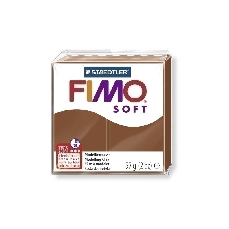 8020-7-PASTA MODELAR FIMO SOFT CARAMELO 57GR precio por 6 unidades
