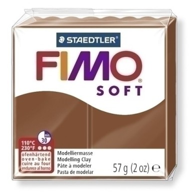 8020-7-PASTA MODELAR FIMO SOFT CARAMELO 57GR precio por 6 unidades