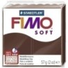 8020-75-PASTA MODELAR FIMO SOFT CHOCOLATE 57GR precio por 6 unidades