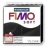 8020-9-PASTA MODELAR FIMO SOFT NEGRO 57GR precio por 6 unidades
