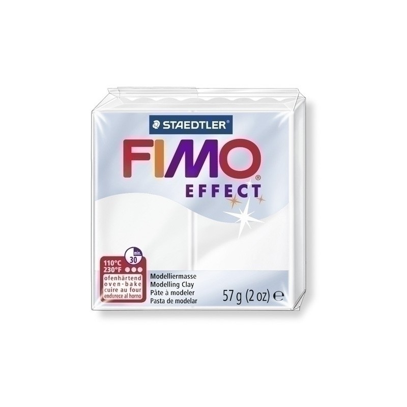 8020-014-PASTA MODELAR FIMO EFFECT TRANSLUCIDO precio por 6 unidades