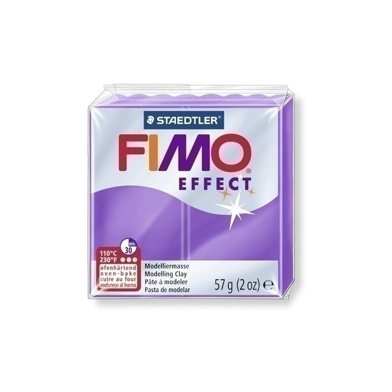 8020-604-PASTA MODELAR FIMO EFFECT TRANSLUCIDO PU precio por 6 unidades