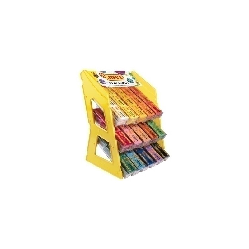70E/180-PLASTILINA JOVI 70 PAST. SURTIDO EXP.180 precio por 1 unidades