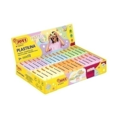 70P-PLASTILINA JOVI 70 PAST. COL.PASTEL C/30 precio por 1 unidades