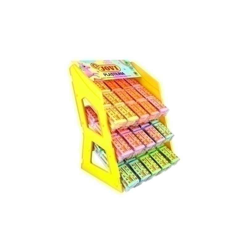 70E/180P-PLASTILINA JOVI 70 PAST. COL.PASTEL E180 precio por 1 unidades
