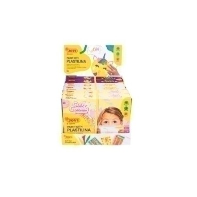 26301-PLASTILINA JOVI PINTAR PLASTILINA EXP.6 precio por 1 unidades