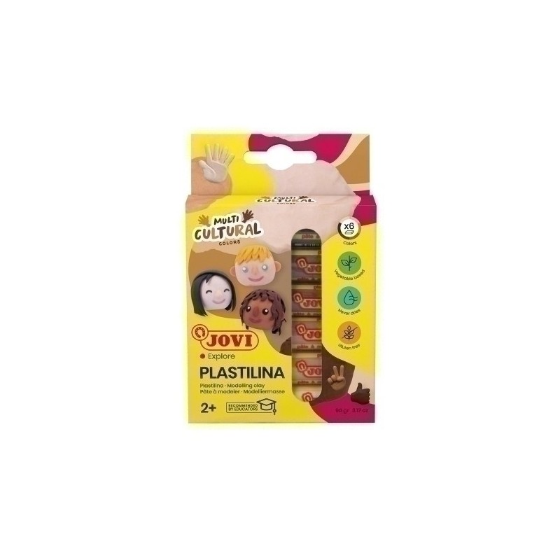 90/6M-PLASTILINA JOVI 90 CULTURAL BARRA EST.6 precio por 1 unidades