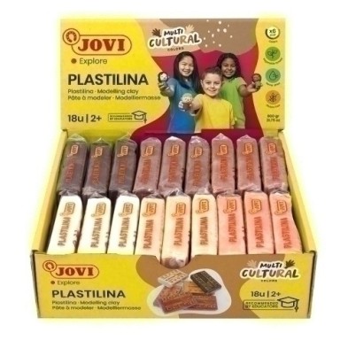 70/18M-PLASTILINA JOVI 70 PAST. CULTURAL C/18 precio por 1 unidades