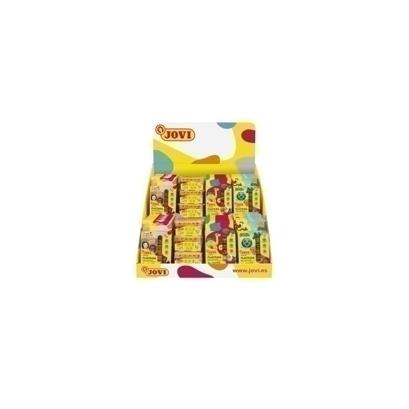 D04002-PLASTILINA JOVI SURTIDO DE 54 precio por 1 unidades