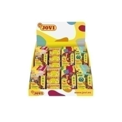 D04002-PLASTILINA JOVI SURTIDO DE 54 precio por 1 unidades