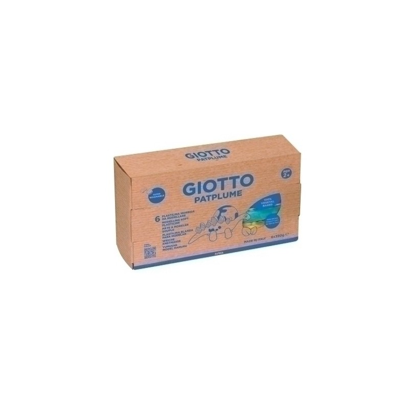 F515300-PLASTILINA PATPLUME 350GR C/16 PRIMARIOS precio por 1 unidades