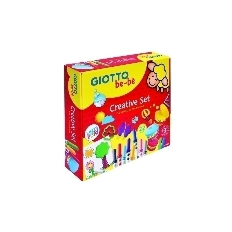 F478400-PASTA GIOTTO BEBE CREATIVE SET precio por 1 unidades