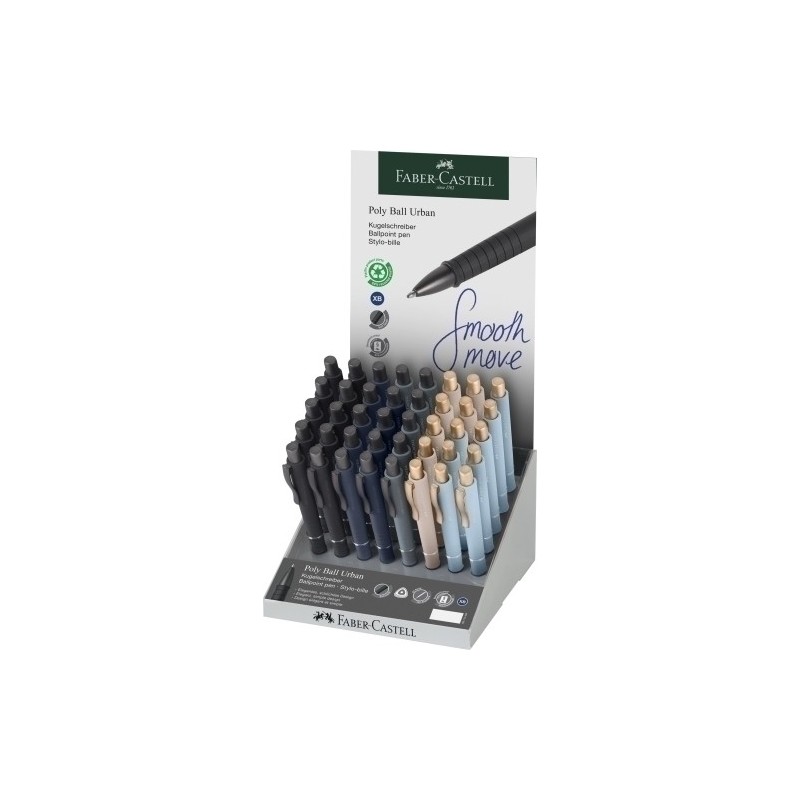 241143-BOLIG.FABER GRIP POLY BALL XB EXP.40 precio por 1 unidades